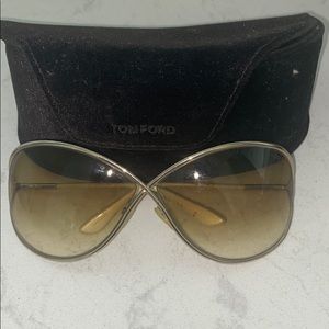 Tom Ford gold glasses